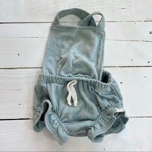 Lulu + Roo Glacier Ruffle Shortie Romper